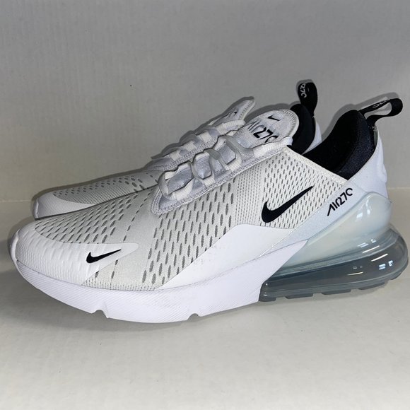 Nike Air Max 270 White Black Oreo Panda Running Shoes AH8050-100 Men Size 13 NEW